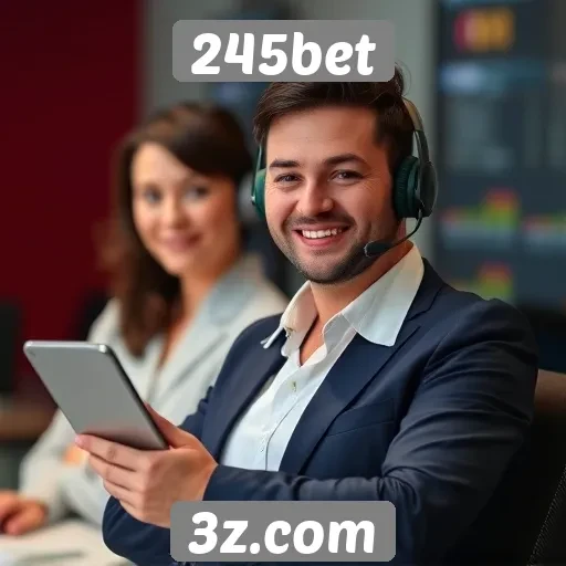 Atendimento ao cliente no 245bet